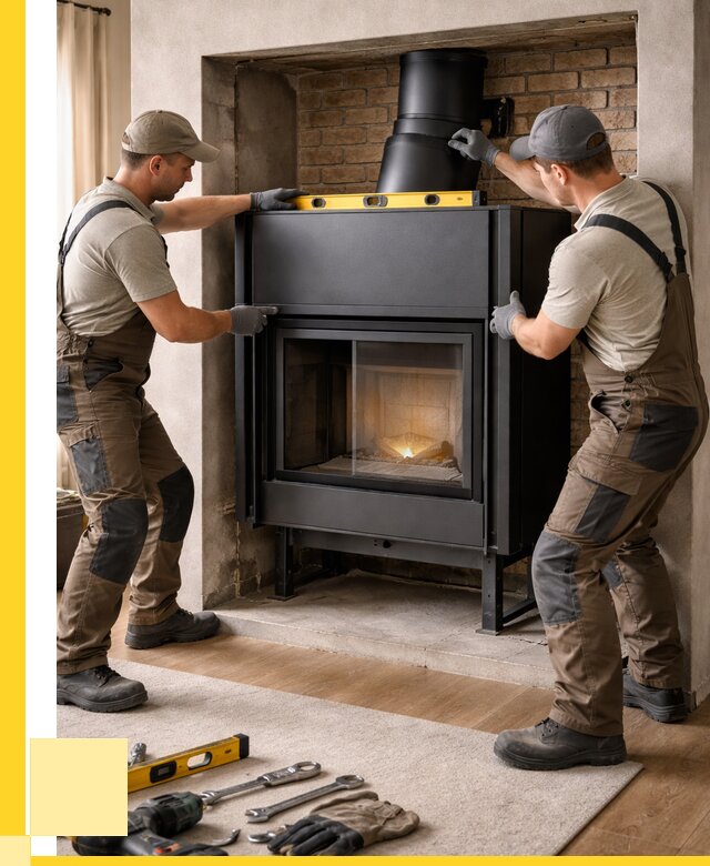 Установка каминных топок в Белгороде под ключ от 18697 р. | ЭриданБлг