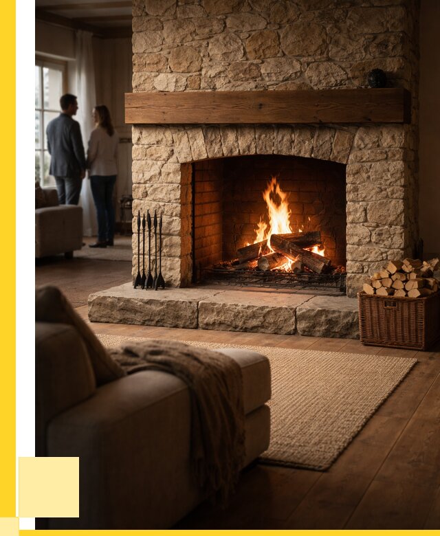 Открытые камины под ключ в Белгороде от 155805 р. ЭриданБлг