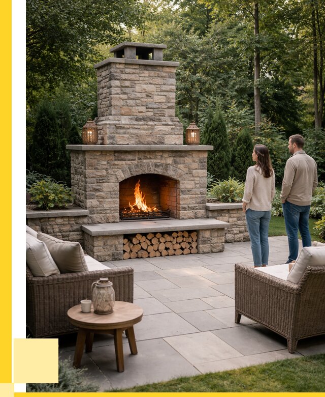 Уличные камины из кирпича в Белгороде от 155805 р. | ЭриданБлг