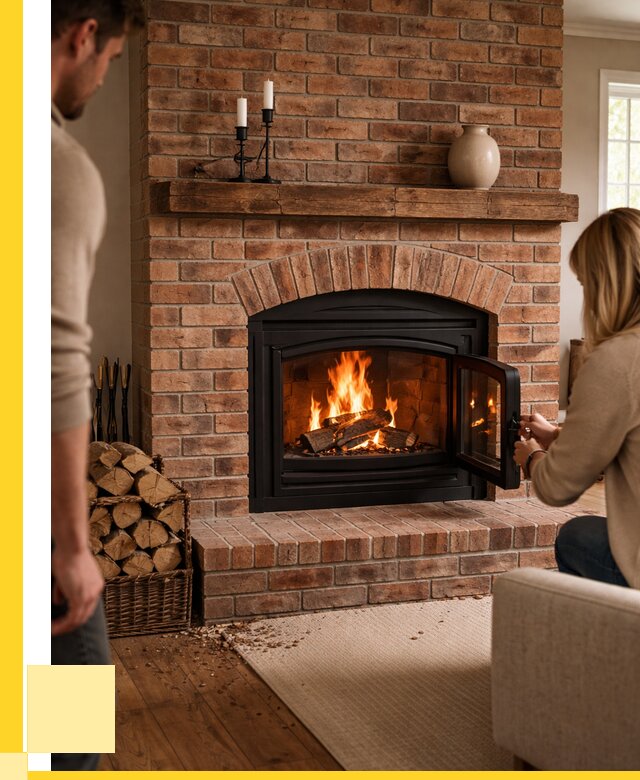 Кирпичные камины под ключ в Белгороде от 155805 р. | ЭриданБлг