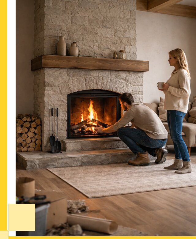 Камины для загородного дома в Белгороде от 363545 р., ЭриданБлг