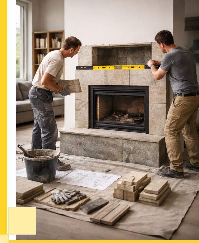 Монтаж каминов и установка в Белгороде от 46742 р. | ЭриданБлг