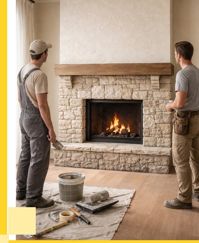 Отделка каминов в Белгороде от 6752 р. под ключ | ЭриданБлг