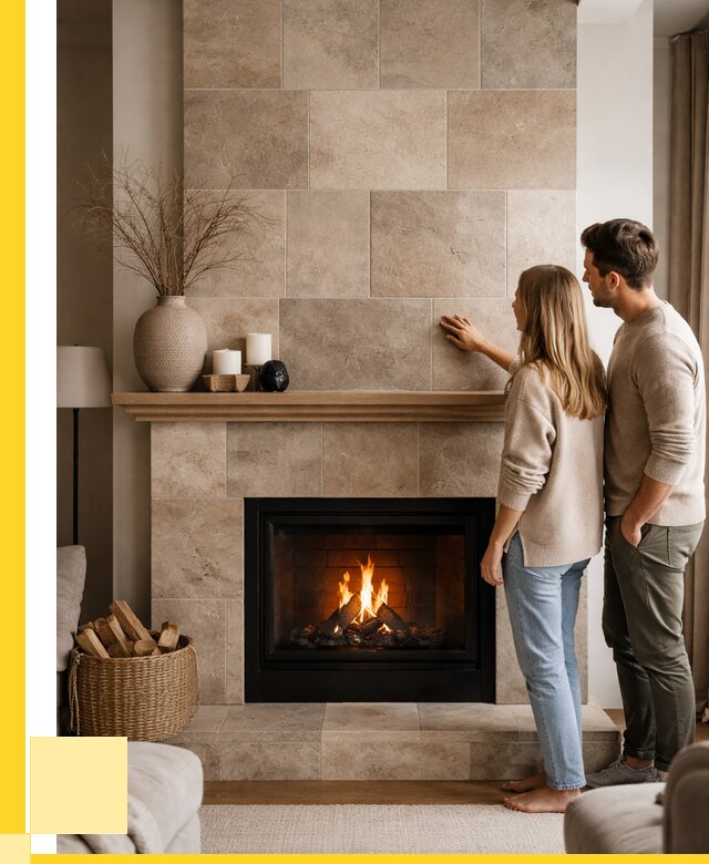 Облицовка каминов керамогранитом в Белгороде от 4674 р. | ЭриданБлг