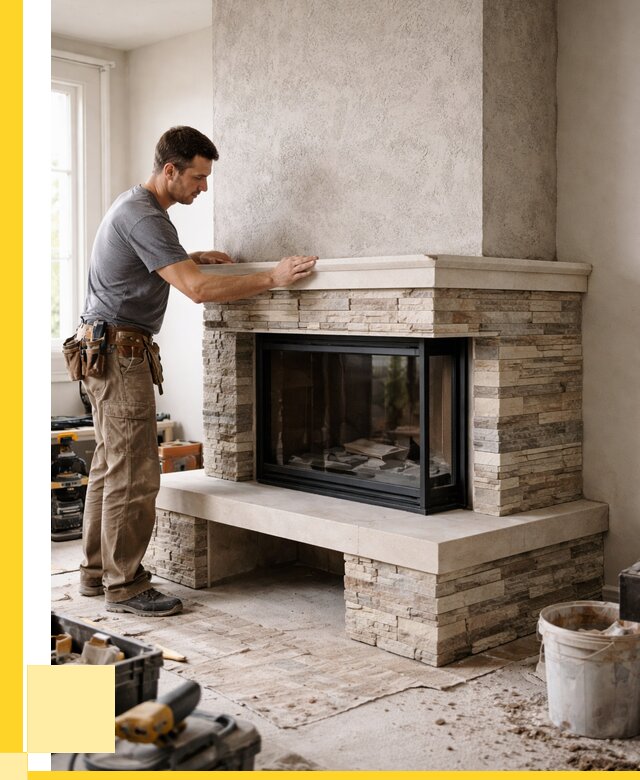 Изготовление каминов под ключ в Белгороде от 155805 р. | ЭриданБлг