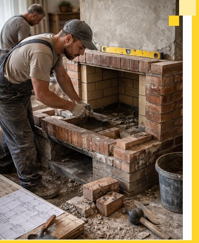 Изготовление и установка каминопечей под ключ в Белгороде