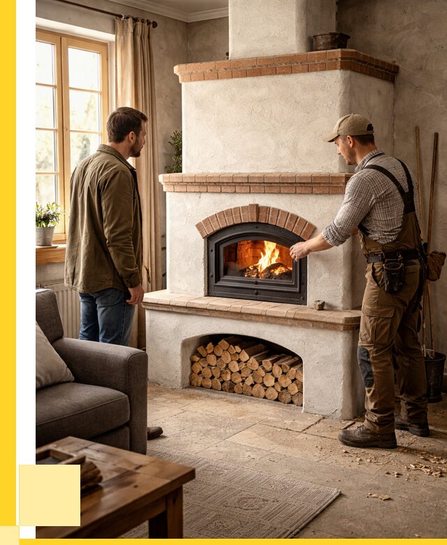 Печи камины в Белгороде: кирпичные, изразцовые от 62322 р. | ЭриданБлг