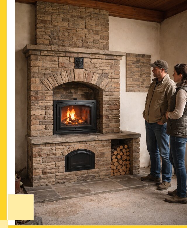 Кирпичная печь под ключ в Белгороде от 155805 р. | ЭриданБлг