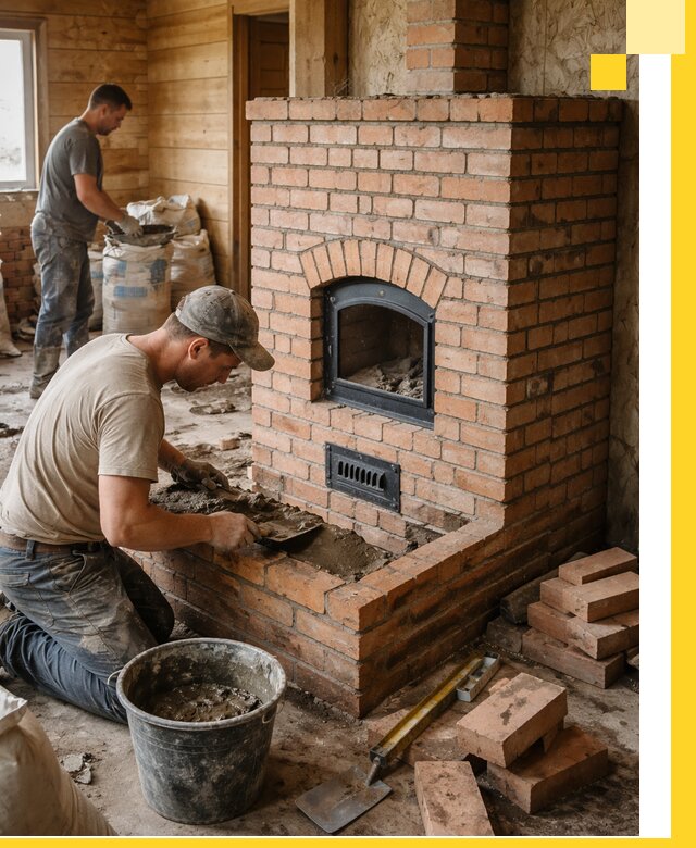 Профессиональное строительство печей в Белгороде под ключ