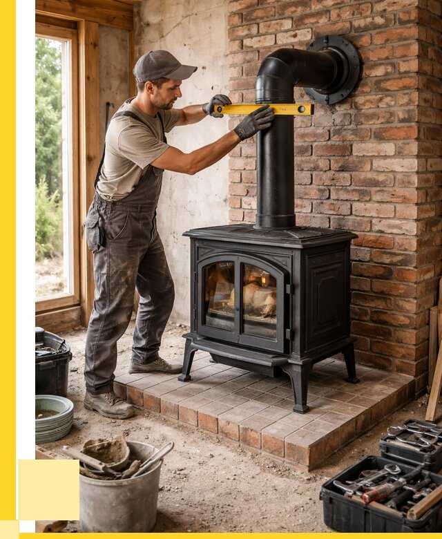 Монтаж печей установка банной печи в Белгороде от 15581 р. | ЭриданБлг