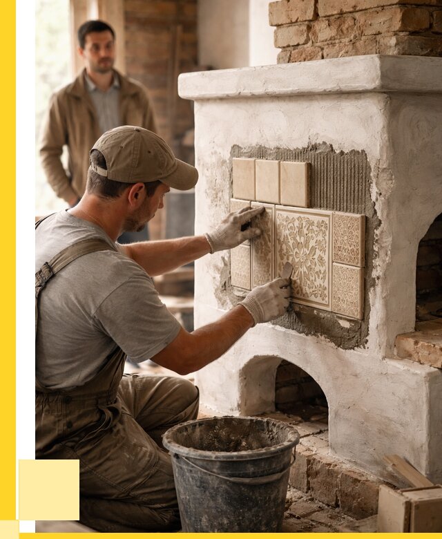 Отделка печей и банных печей в Белгороде от 36355 р. | ЭриданБлг