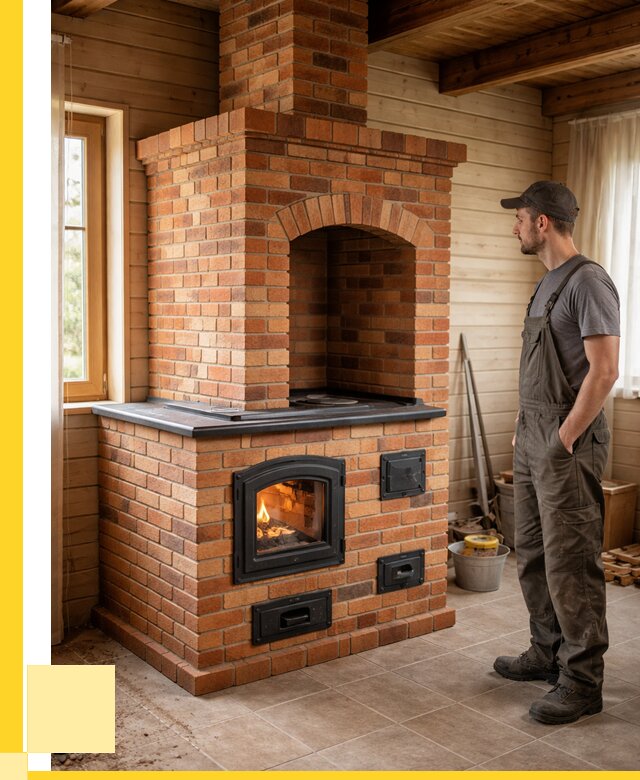 Кирпичные печи в Белгороде: купить от 155805 р. | ЭриданБлг