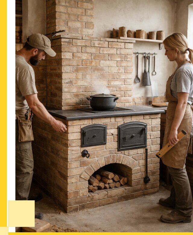 Варочно отопительные печи в Белгороде от 93483 р. | ЭриданБлг