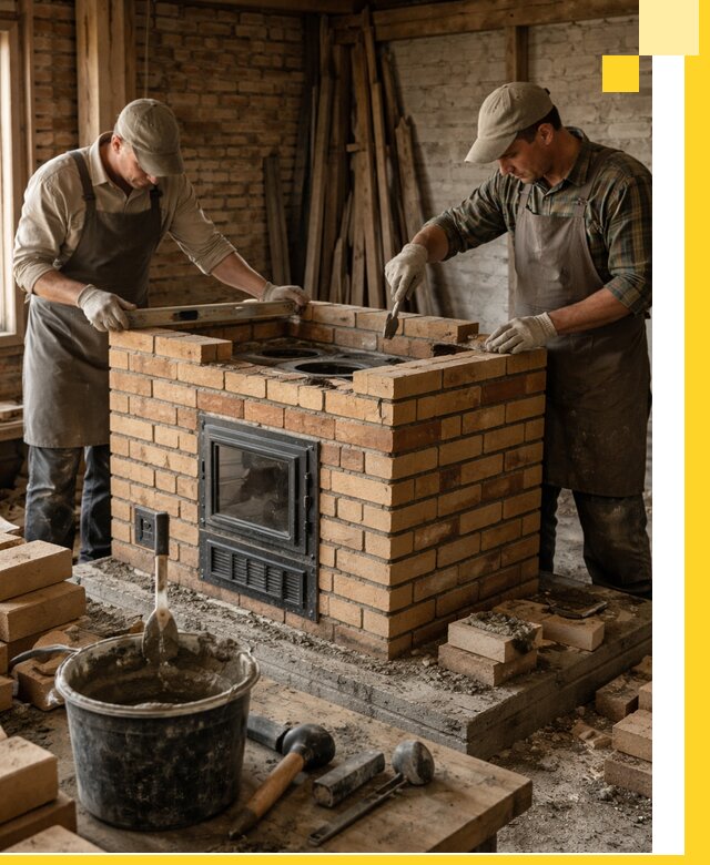 Изготовление и установка варочных печей под ключ в Белгороде