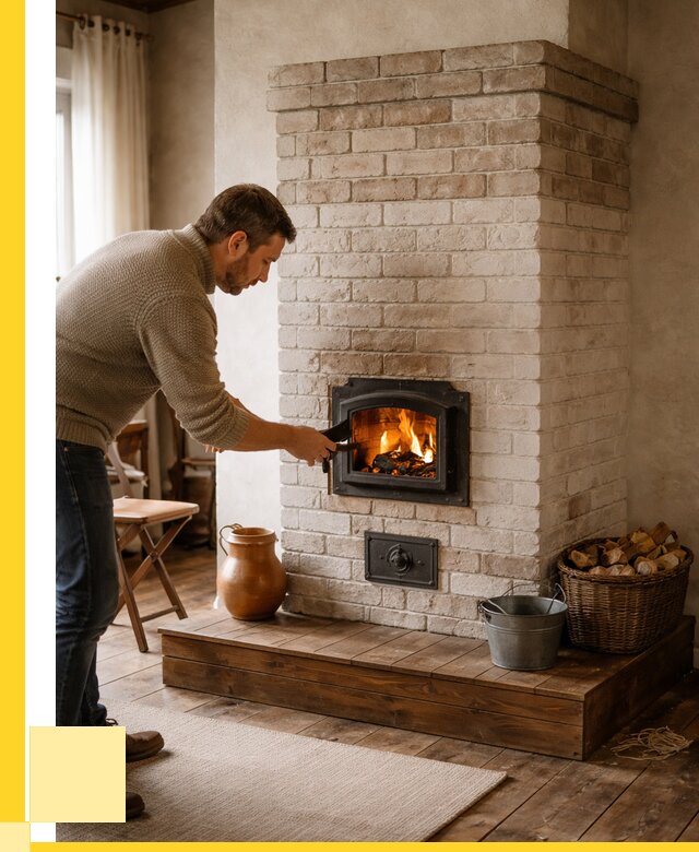 Печь голландка из кирпича в Белгороде от 88290 р. | ЭриданБлг