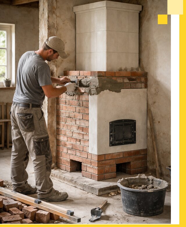 Изготовление и установка печей-голландок под ключ в Белгороде