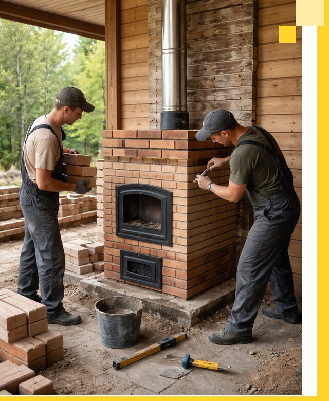 Производство и установка дачных печей под ключ в Белгороде