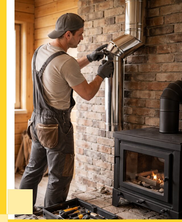 Монтаж дымоходов для печей в Белгороде от 7790 р. | ЭриданБлг