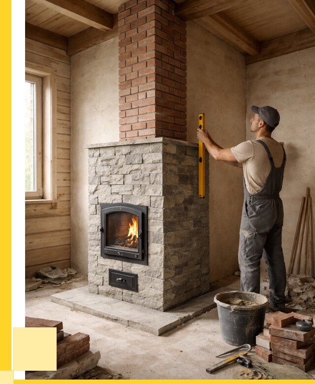 Печи и дымоходы под ключ в Белгороде от 46742 р., ЭриданБлг