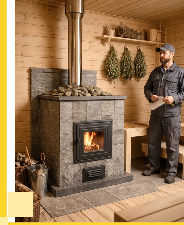 Печи для бани под ключ в Белгороде от 124644 р. | ЭриданБлг