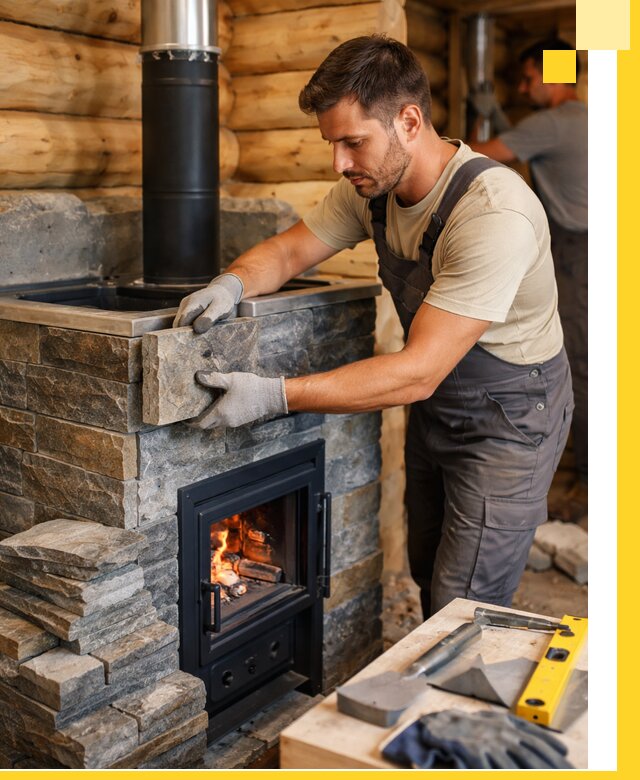 Печи для бани под ключ в Белгороде: изготовление и монтаж