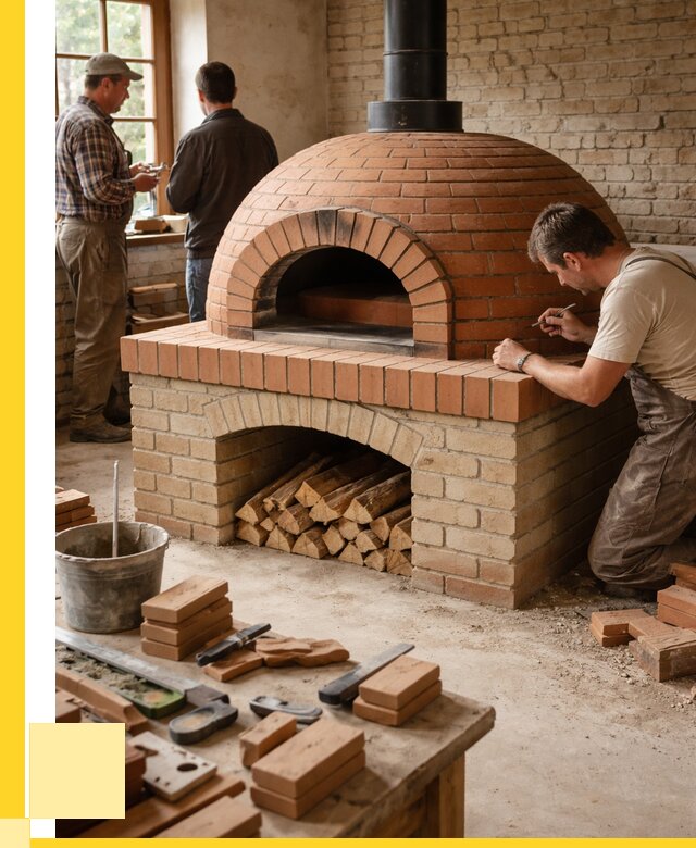 Помпейская печь дровяная для пиццы в Белгороде | ЭриданБлг от 207740 р.