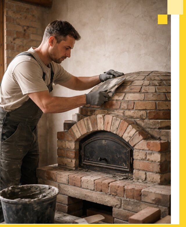 Изготовление и монтаж помпейских печей на заказ в Белгороде