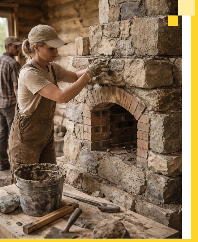 Каменные печи на заказ и монтаж в Белгороде, долговечные решения