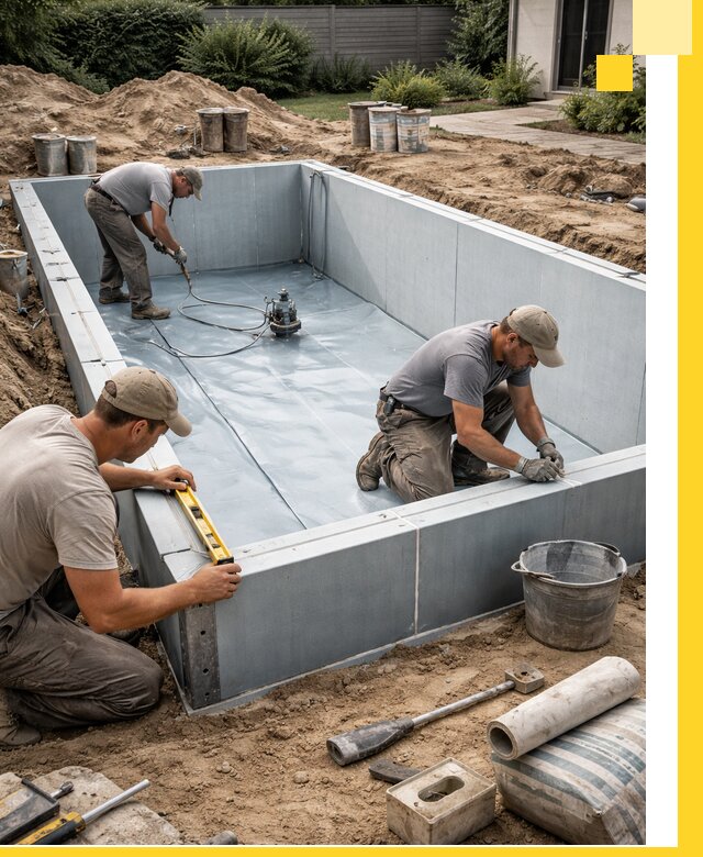 Профессиональный монтаж бассейнов под ключ в Белгороде с гарантией