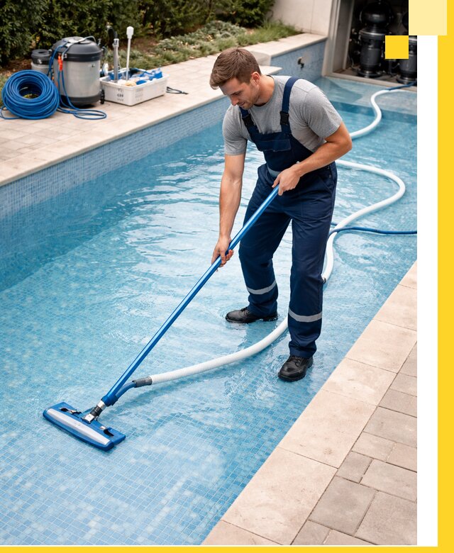 Профессиональная чистка бассейнов и фильтров в Белгороде под ключ