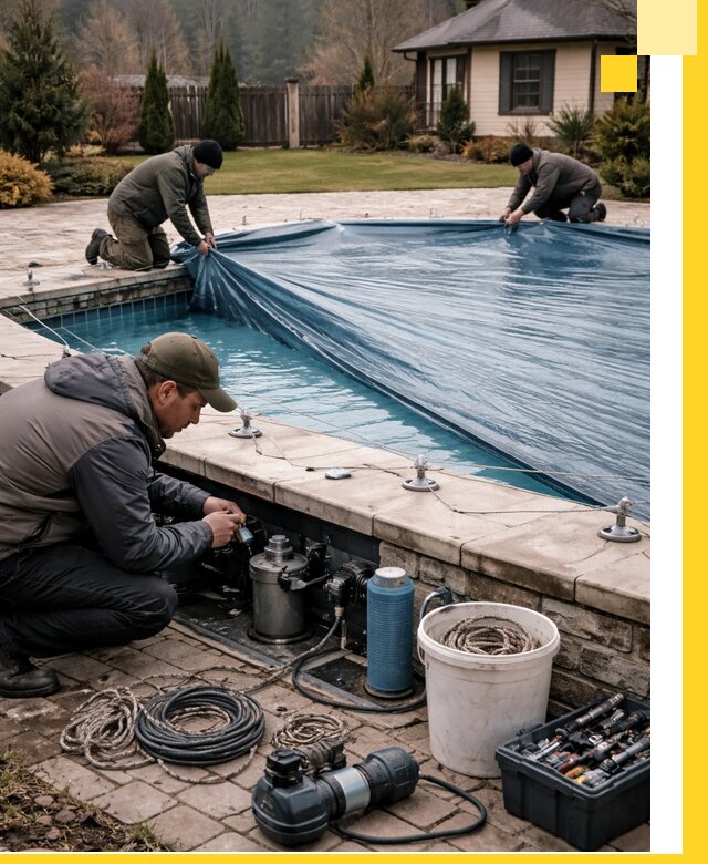 Консервация бассейнов в Белгороде: подготовка к длительному хранению