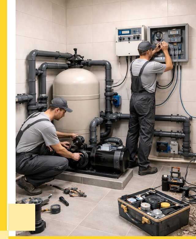 Монтаж оборудования для бассейнов в Белгороде от 41548 р. | ЭриданБлг