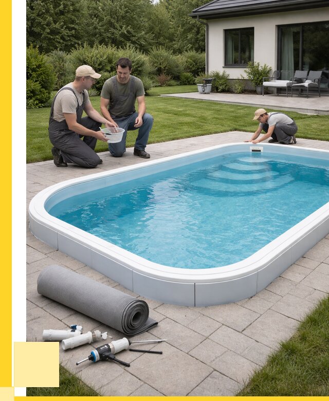 Пластиковый бассейн купить в Белгороде от 259675 р., ЭриданБлг