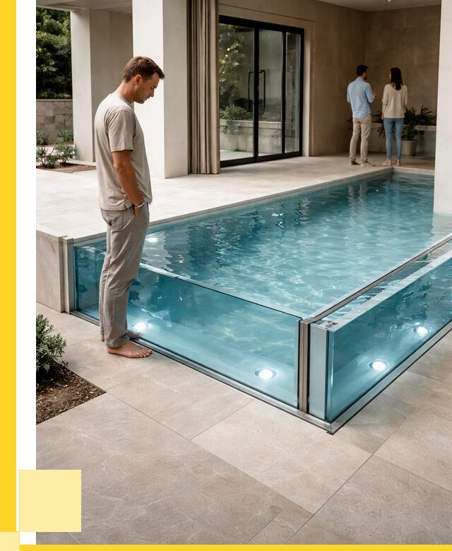 Стеклянные бассейны в Белгороде от 1246440 р. | ЭриданБлг — мозаика