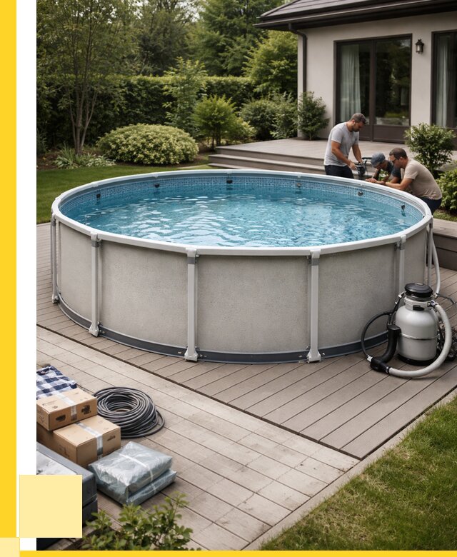 Купить каркасные бассейны в Белгороде от 46742 р. | ЭриданБлг