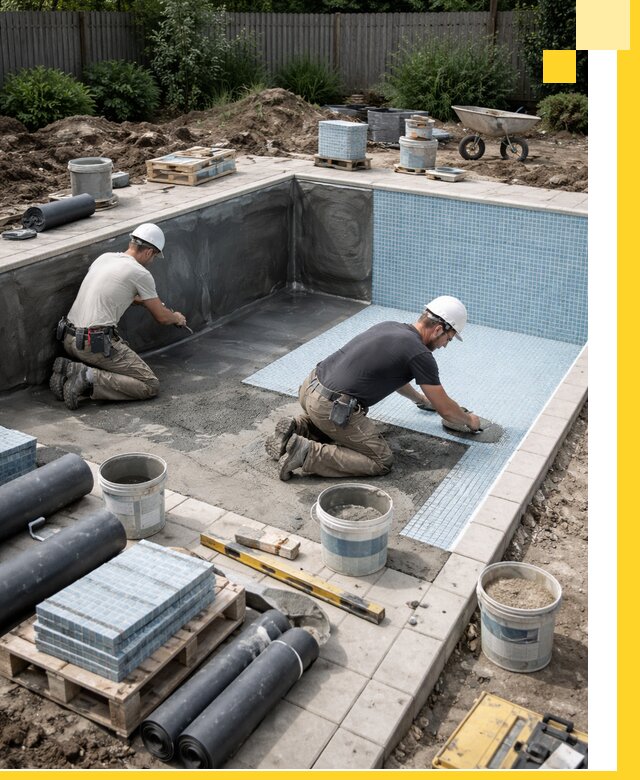 Проектирование и строительство стационарных бассейнов в Белгороде