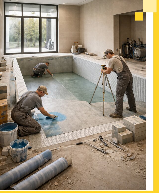 Проект и строительство закрытых бассейнов в Белгороде под ключ