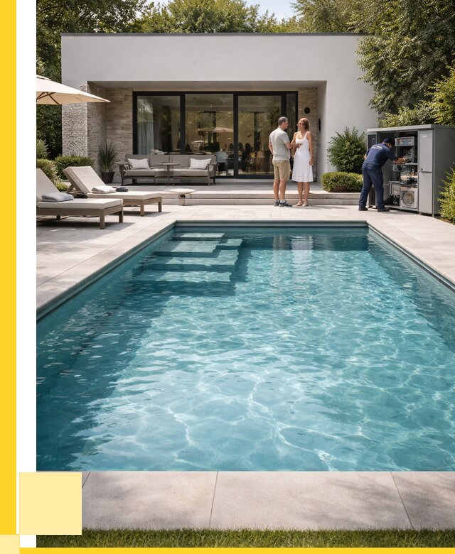 Бассейн в доме в Белгороде под ключ от 1246440 р. | ЭриданБлг