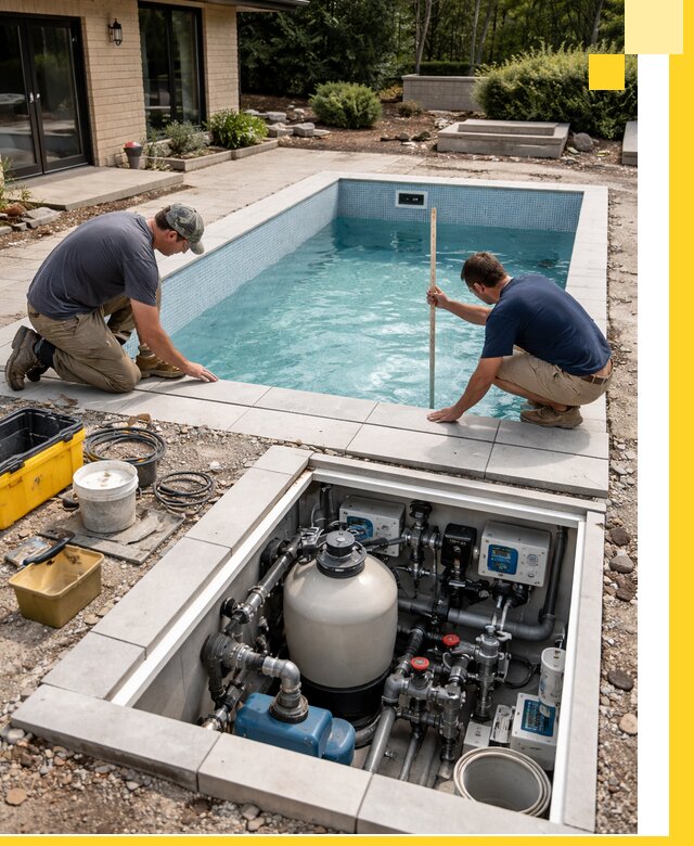 Строительство качественных домашних бассейнов под ключ в Белгороде