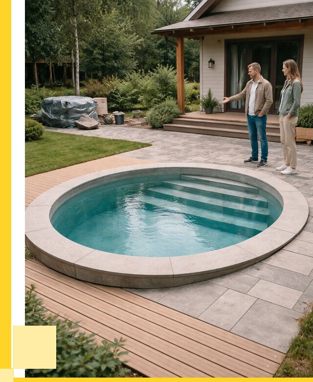 Бассейн на даче под ключ в Белгороде от 207740 р., ЭриданБлг