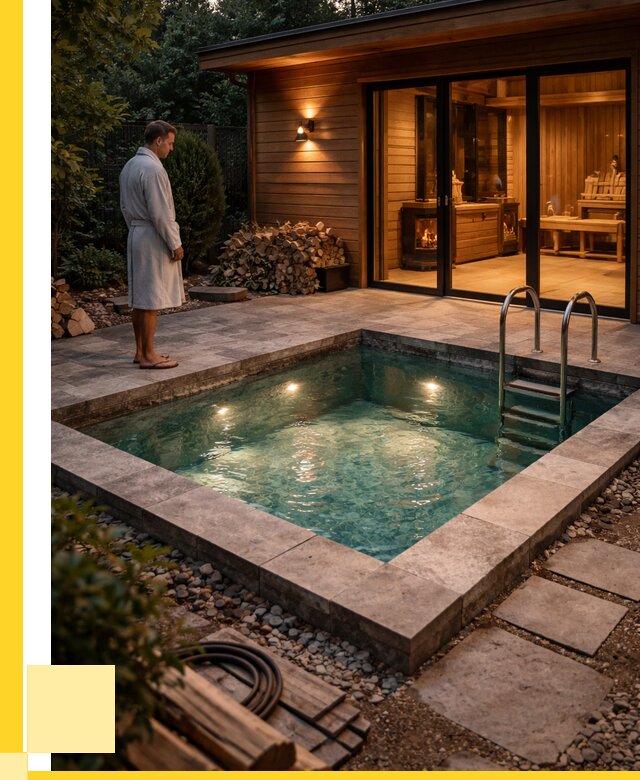 Бани с бассейном под ключ в Белгороде от 98677 р. | ЭриданБлг