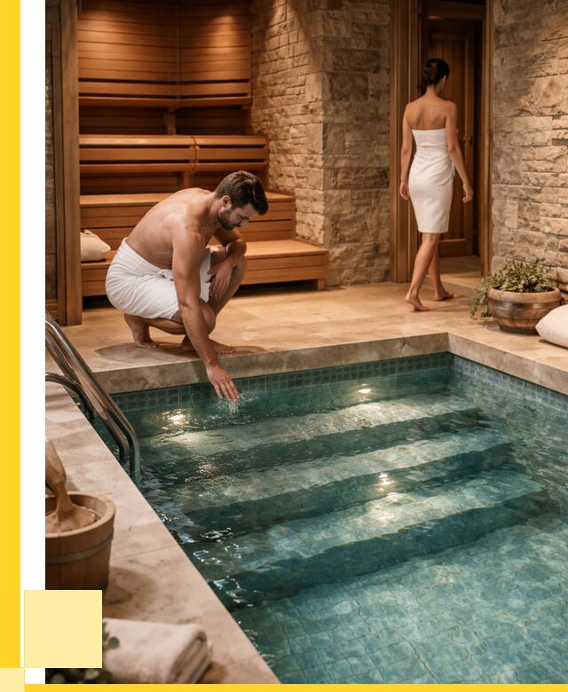 Сауна с бассейном под ключ в Белгороде от 124644 р., ЭриданБлг