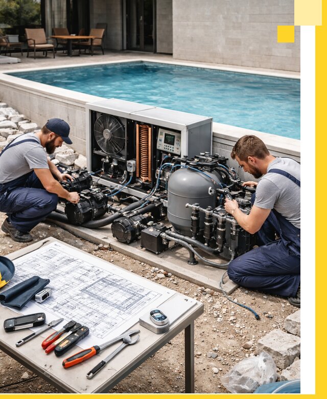 Проектирование и монтаж бассейнов с подогревом в Белгороде