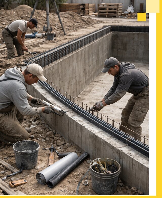 Качественный монтаж чаши бассейна в Белгороде под ключ с гарантией