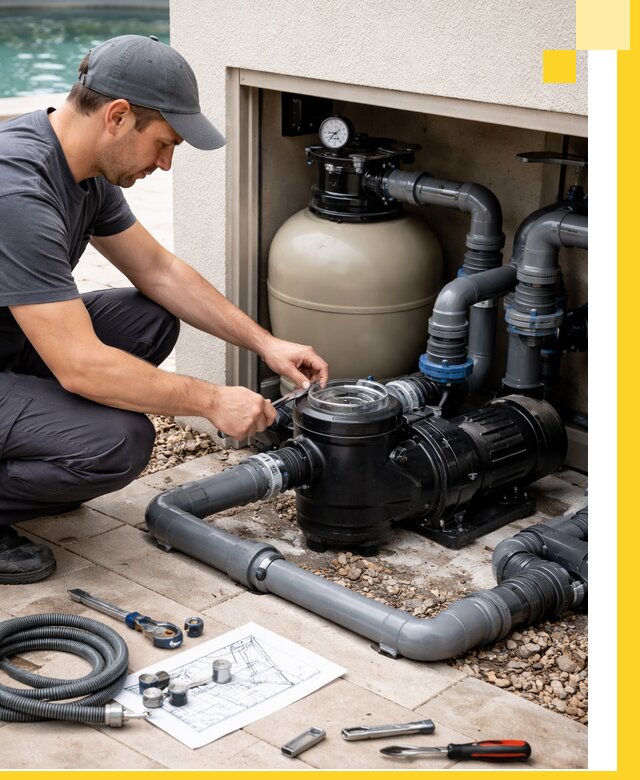 Поставка, монтаж и сервис насосов для бассейнов в Белгороде