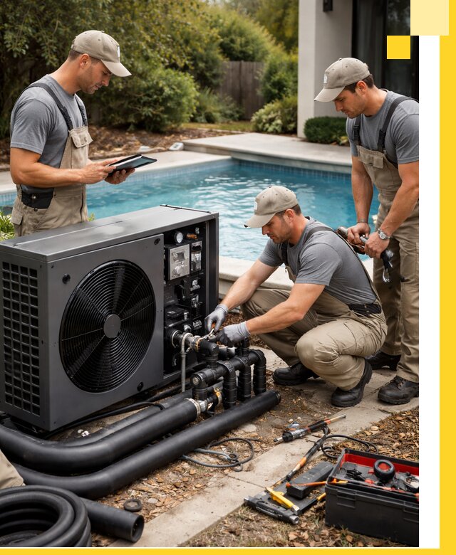 Проектирование и установка тепловых насосов для бассейнов в Белгороде