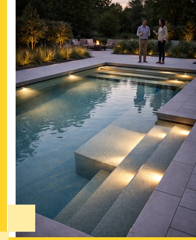 Освещение бассейнов в Белгороде под ключ от 25968 р. | ЭриданБлг