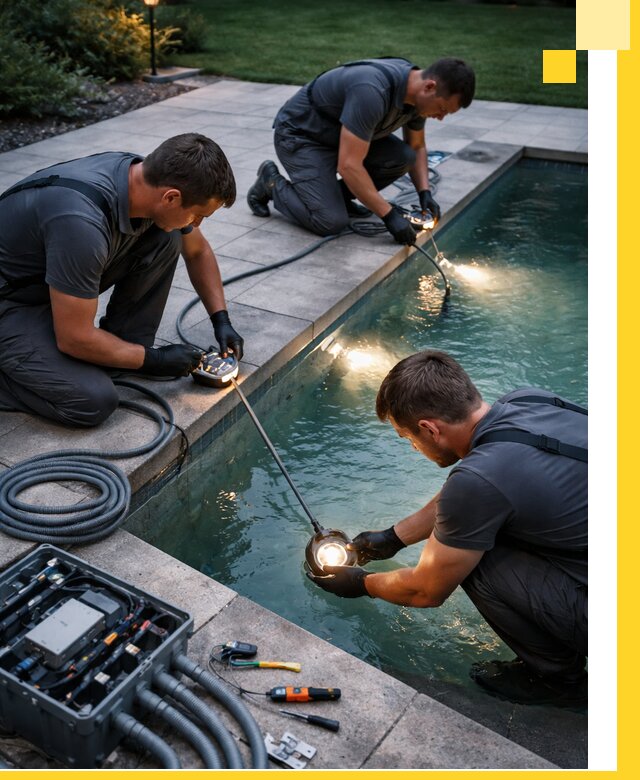 Профессиональное освещение бассейнов в Белгороде: дизайн и монтаж