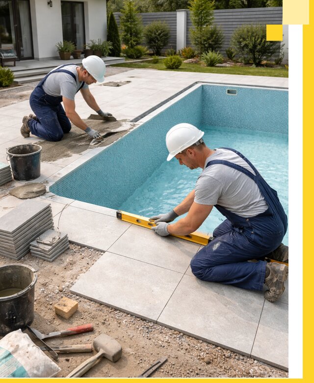 Строительство и монтаж плавательных бассейнов под ключ в Белгороде