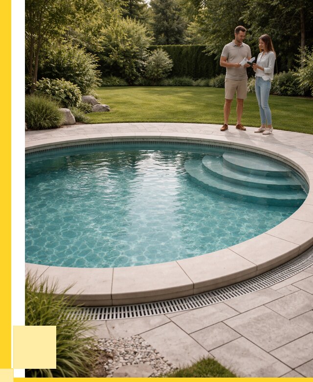 Круглые каркасные бассейны купить в Белгороде от 259675 р. | ЭриданБлг